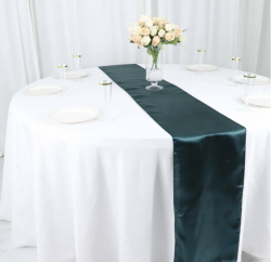 Table Runner Peacock teal